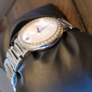 Women's authentic Movado watch with diamonds